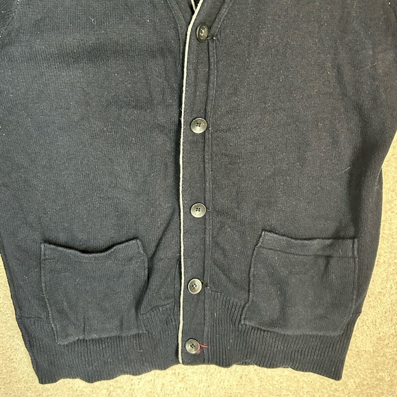 American Eagle Cardigan Women’s Size Medium Blue. Preppy  Casual Vintage Fit - Picture 4 of 10